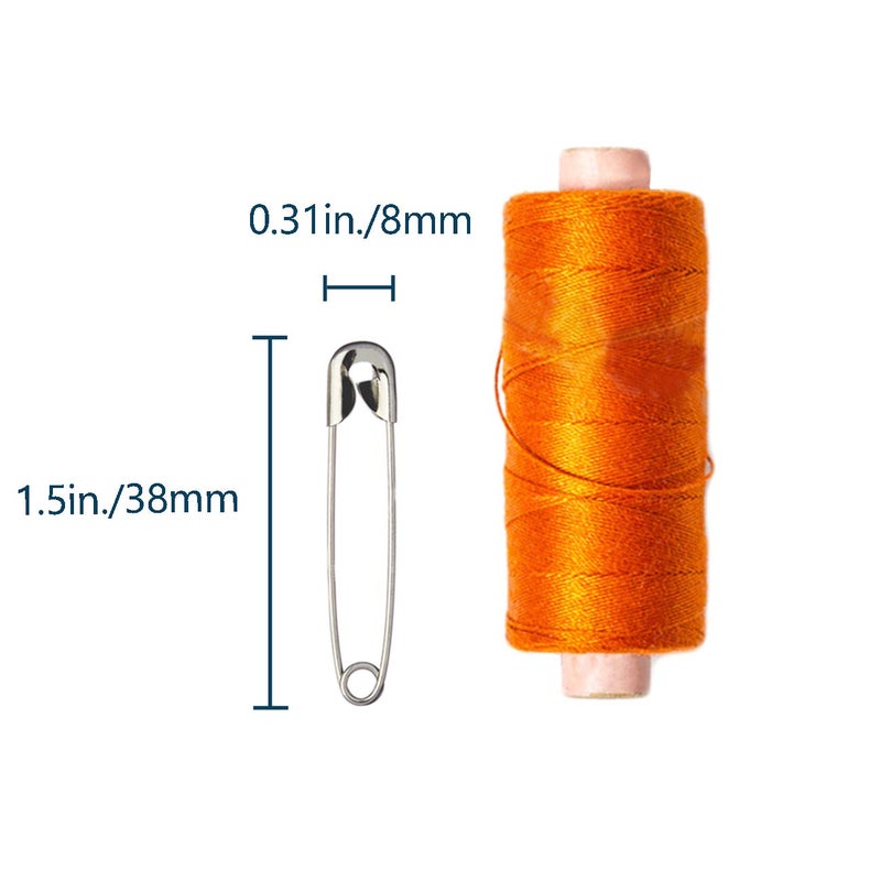 vrupin 1.5Inch/38mm Safety Pins Bulk (38mm-500pcs) - Image 5
